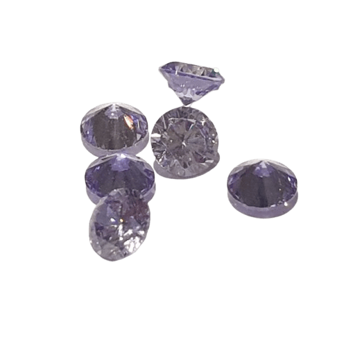 Lilac Cubic Zirconia - Various Sizes