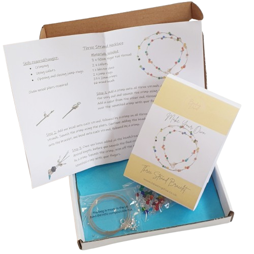 Make Your Own Three Strand Necklace