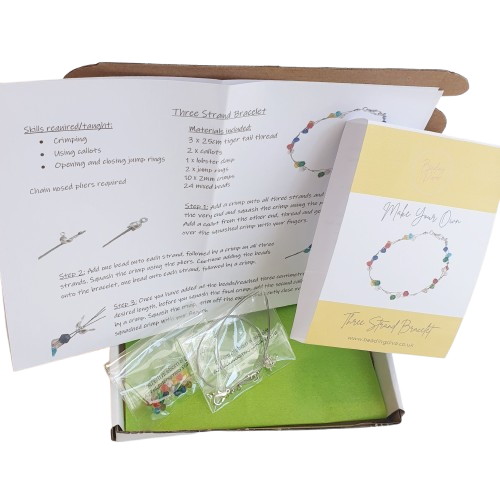 Make Your Own Three Strand Bracelet