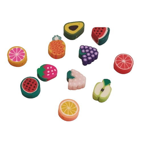 Polymer Fruit beads image 0