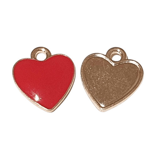 Enamel Heart  Charm image 0