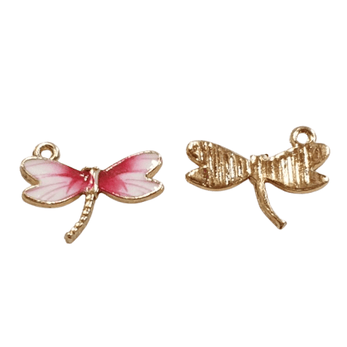 Enamel Dragonfly Charm image 0