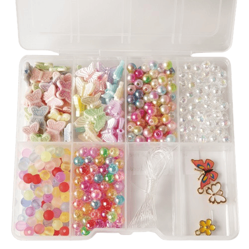 Children's Butterfly Themed Bead Mix image 0