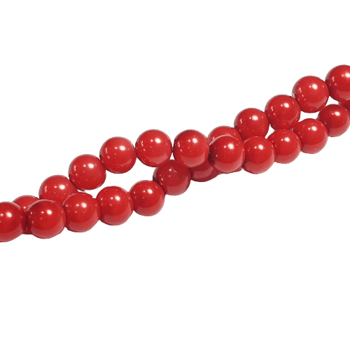 8mm Glass Pearl Beads image 1