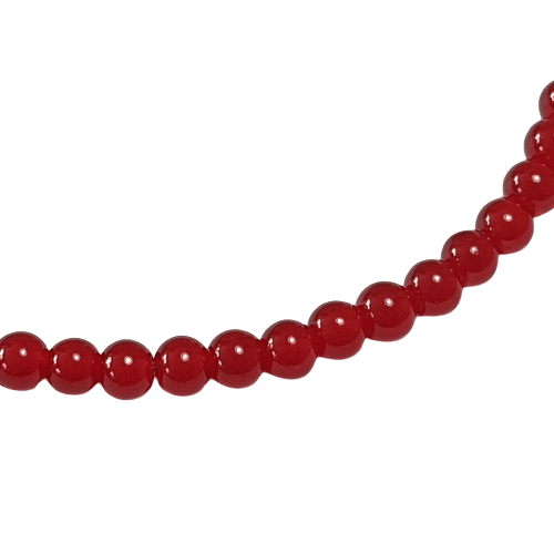 4mm Imitation Jade Glass Beads image 3