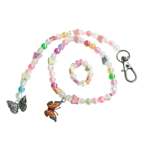 Butterfly Themed Children's Jewellery Making Kit