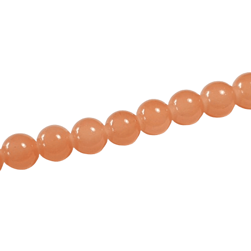 10mm Imitation Jade Round Glass Beads image 5