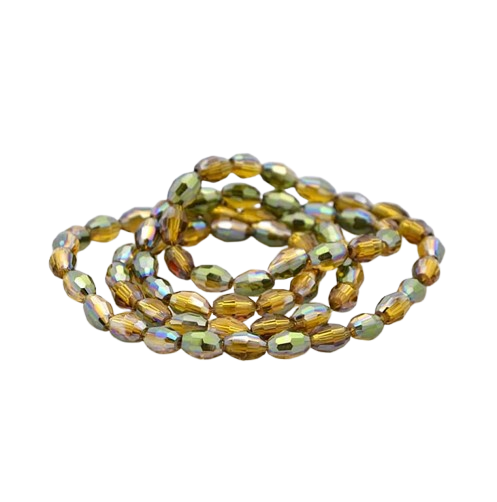 Dark Kharki Rice Beads