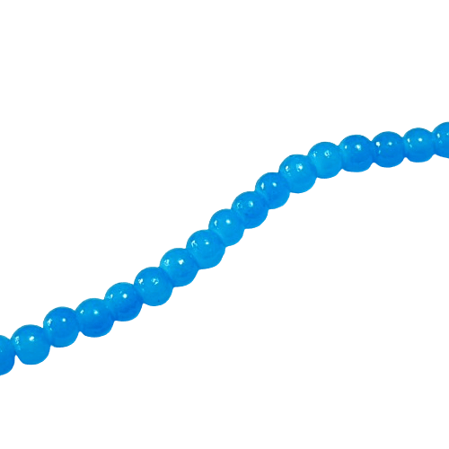 4mm Imitation Jade Glass Beads image 1