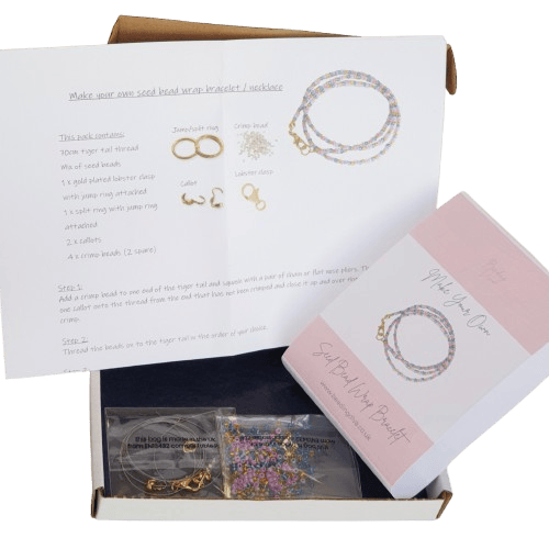 Make Your Own Seed Bead Wrap Bracelet/Necklace image 0