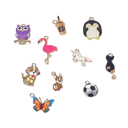 Enamel Coffee Charm image 1