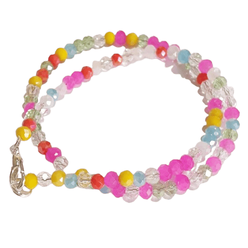 Make Your Own Double Wrap Bracelet Colourful image 1