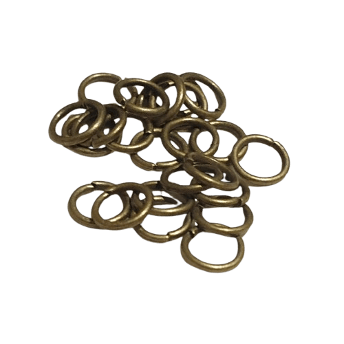 5mm Bronze Tone Jump Rings image 0
