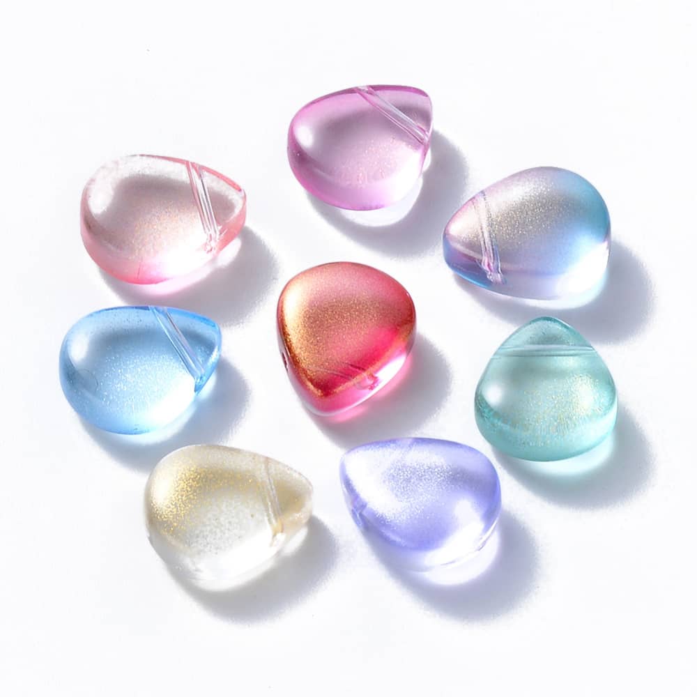 Glass Teardrop Beads - Mixed Packs