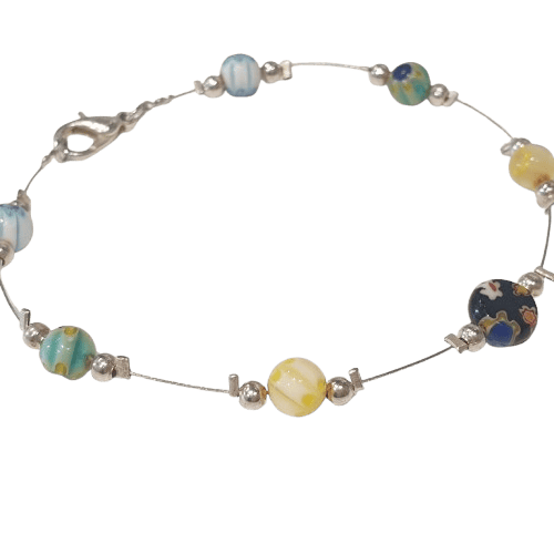 How to use crimps to make spaces in jewellery