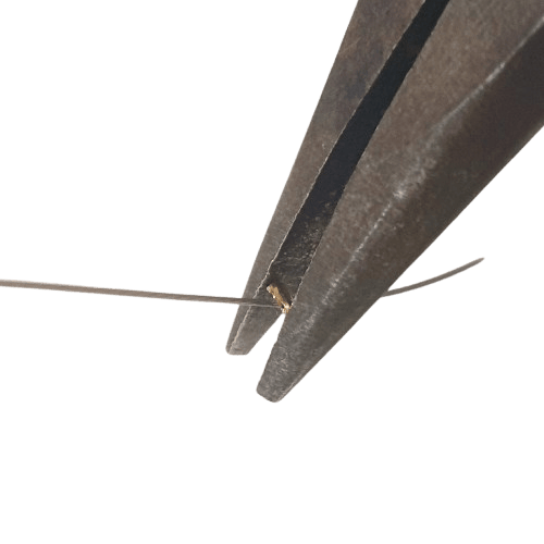 How to remove crimps