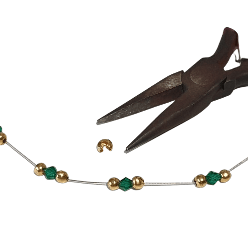 How to use crimp covers in jewellery making