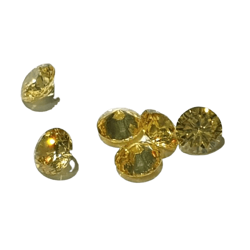 Yellow Cubic Zirconia - Various Sizes